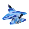 LEAN TOYS 16645 F-16 Fighting Falcon Kampfjet mit Fernsteuerung, Sound- und Lichteffekten, 2,4 GHz, Grau