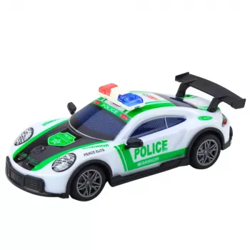 LEAN TOYS RC Drift Polizei Sportwagen mit LED-Leuchten 1:22
