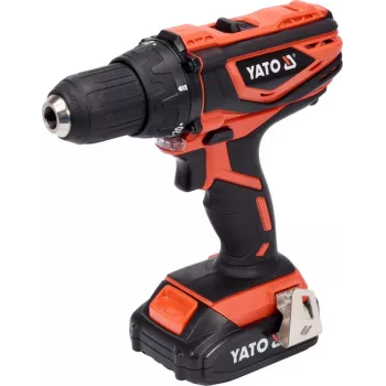 YATO 18V Akku-Schlagbohrschrauber 40Nm mit 2.0Ah Li-Ionen-Akku und Koffer YT-82780
