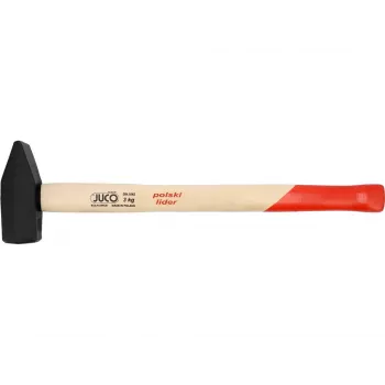 JUCO 31300 Schlosserhammer 300g Kreuzpinne DIN 1041 Holzgriff