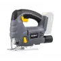 REBEL 20V Akku-Stichsäge (ohne Akku) - 80 mm Holzschnitttiefe, 4-stufige Pendelhub-Aktion, werkzeugloser Sägeblattwechsel