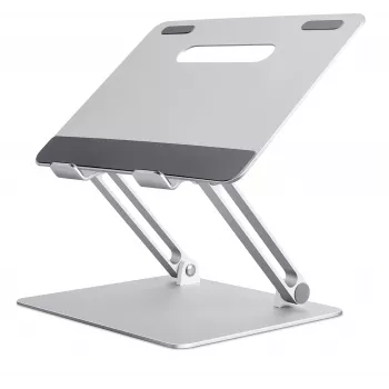 Camrock AP-2D Laptopständer, 11–15,6 inch, höhen- und neigungsverstellbar, faltbar, Aluminium (CR4280)