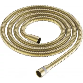 DEANTE Duschschlauch aus Stahl 150 cm - Chrom, Anti-Twist, G 1/2 Zoll