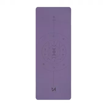 Wozinsky WNSP-NKP Yogamatte und Trainingsmatte aus Naturkautschuk 183 x 61 x 0,5 cm Lila