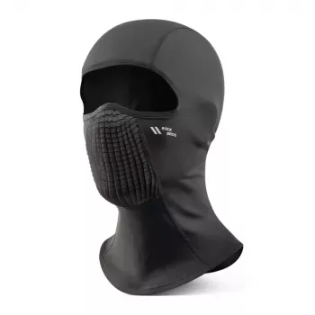 ROCKBROS LF25699 Thermischer Fahrrad-Sturmhaube - Schwarz