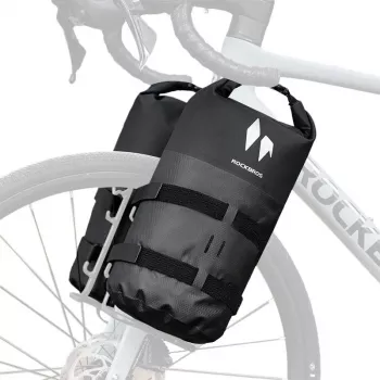 ROCKBROS AS-156 Wasserdichte Fahrrad-Gabeltasche 7L Schwarz