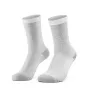 ROCKBROS Road to Sky Fahrradsocken Weiß 43-46 (1 Paar) – Atmungsaktive Unisex-Wadenlange Socken