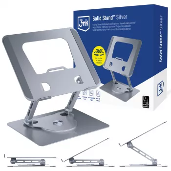 3mk Solid Stand - Silber Universal Telefon- & Tablet-Ständer