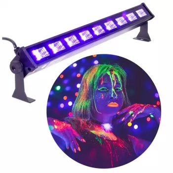 LIGHT4ME LED BAR UV 9 + WHITE LED-Leiste 9x3