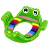 LEAN TOYS Toiletensitzbezug für Kinder, weicher Sitz mit Griffen, Grün