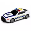LEAN TOYS Polizei-Set Hubschrauber Motorrad Polizeiauto Lichter Geräusche 1:32