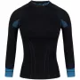 Alpinus Tactical Baselayer Damen Thermoaktiv Sweatshirt Schwarz-Blau GT43210 XL