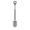 Fiskars Ergonomischer Gartenspaten spitz D-Griff Borstahl 1200mm