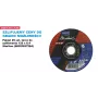 Norton Shield Starline Trennscheibe 125 x 6,4 mm A24Q-BF27 für Metall (25er-Pack)