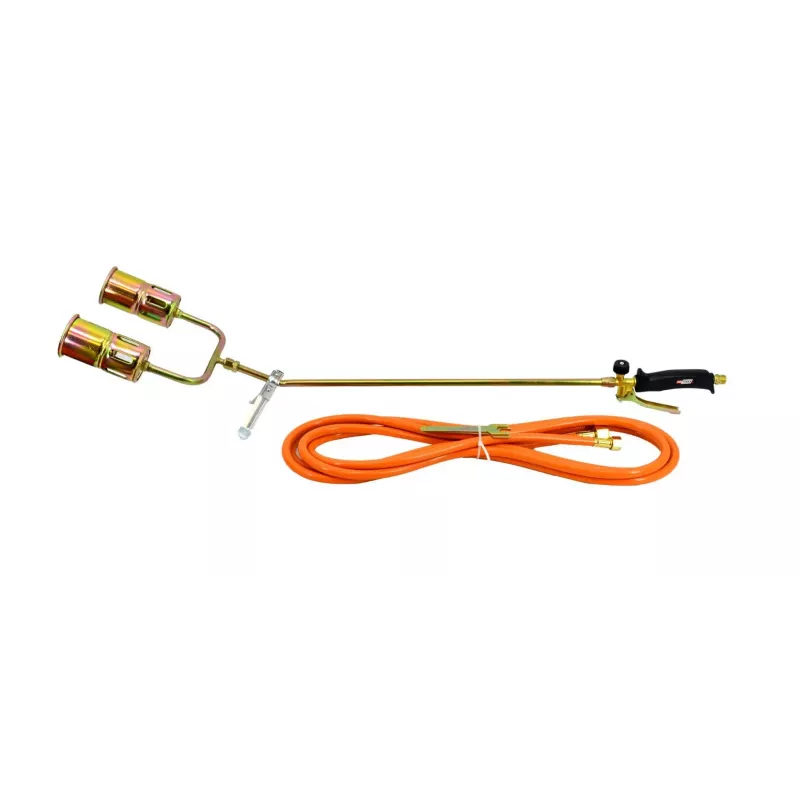 AWTOOLS AW13855 Gasbrenner – Piezo-Zündung Butan Löt- und Hartlötbrenner, 1300°C, EN417