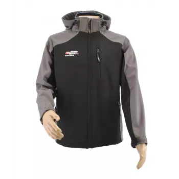 AWTOOLS Softshelljacke T4 Grau-Schwarz XXL