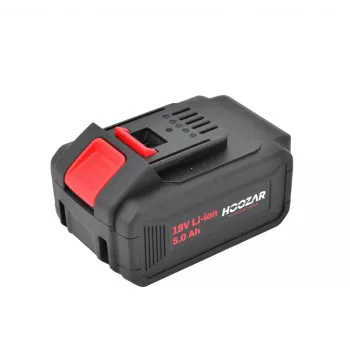 Hoozar 18V 5.0Ah Lithium-Ionen Slide-On Akkupack BP50 mit LED-Ladeanzeige