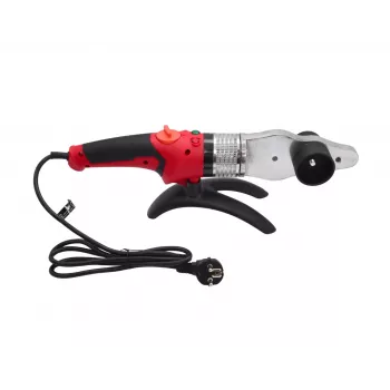 AWTOOLS 2000W Kunststoff-Rohrschweißgerät für PVC PP PE PB PVDF PPR 20-63mm mit 6 PTFE-Düsen, Ständer, Schneidwerkzeug, Handschuhen, Koffer