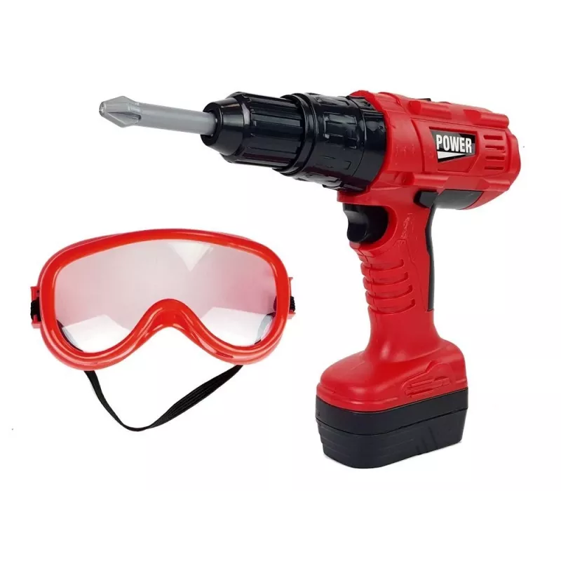 LEAN TOYS DIY Handwerker Werkzeugset Bohrer Hammer 35-teilig Lernspielzeug