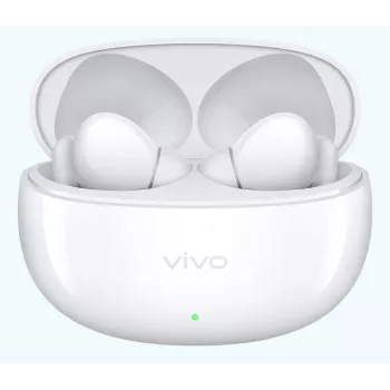 VIVO Buds Pro Kabellose Ohrhörer mit Aktiver Geräuschunterdrückung, Bluetooth 5.2, aptX Adaptive, 29h Akku, IP52, Weiß