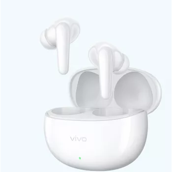 VIVO Buds Pro Kabellose Ohrhörer mit Aktiver Geräuschunterdrückung, Bluetooth 5.2, aptX Adaptive, 29h Akku, IP52, Weiß