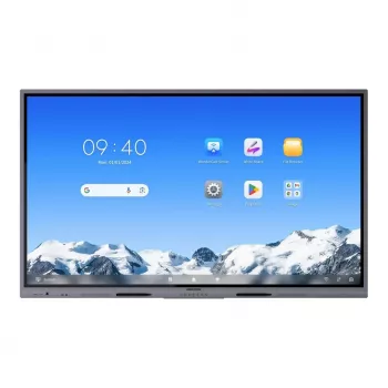 Hikvision DS-D5C75RB/A2L 75 Zoll 4K Interaktives Display, Android 14 (aufrüstbar auf 16 EDLA), 40-Punkt IR-Touch, 8GB RAM, 128GB Speicher, Wi-Fi 6, Bluetooth 5.2, 3x HDMI, USB-C, 2x15W Lautsprecher, 8-Mikrofon-Array, VESA 800x400