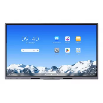 Hikvision DS-D5C75RB/A2L 75 Zoll 4K Interaktives Display, Android 14 (aufrüstbar auf 16 EDLA), 40-Punkt IR-Touch, 8GB RAM, 128GB Speicher, Wi-Fi 6, Bluetooth 5.2, 3x HDMI, USB-C, 2x15W Lautsprecher, 8-Mikrofon-Array, VESA 800x400