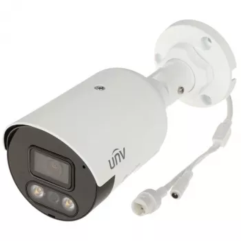 UNIVIEW IPC2124SB-ADF28KMC-I1 4MP IP-Kamera mit aktiver Abschreckung, 2,8mm Festbrennweite, IP67, PoE