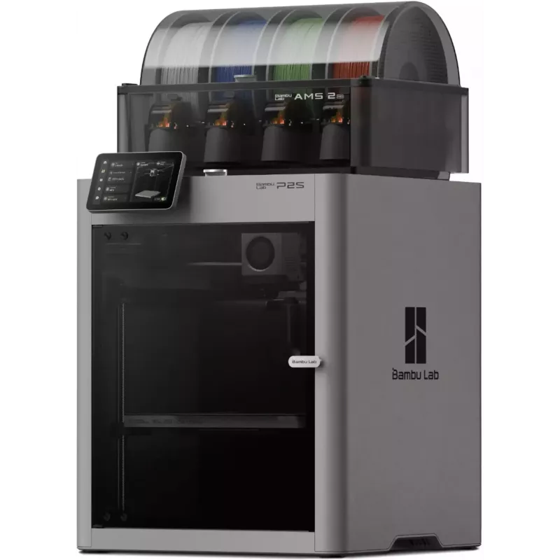 BambuLab P2S Combo 3D-Drucker mit AMS, 500 mm/s, CoreXY, geschlossen, Mehrfarbig
