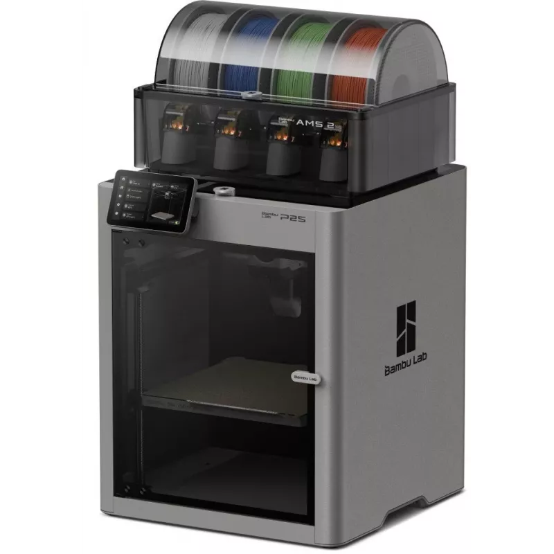 BambuLab P2S Combo 3D-Drucker mit AMS, 500 mm/s, CoreXY, geschlossen, Mehrfarbig