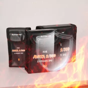 SUNNYLIFE feuerfeste Batterie-Sicherheitstasche für DJI Avata 2 / Avata 360 / AT3-DC186-1