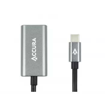 Accura USB-C auf HDMI 4K 60Hz Adapterkabel M/F 0,23m