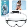 Bestway 21194 Verstellbare Schwimmbrille Schwarz und Weiß