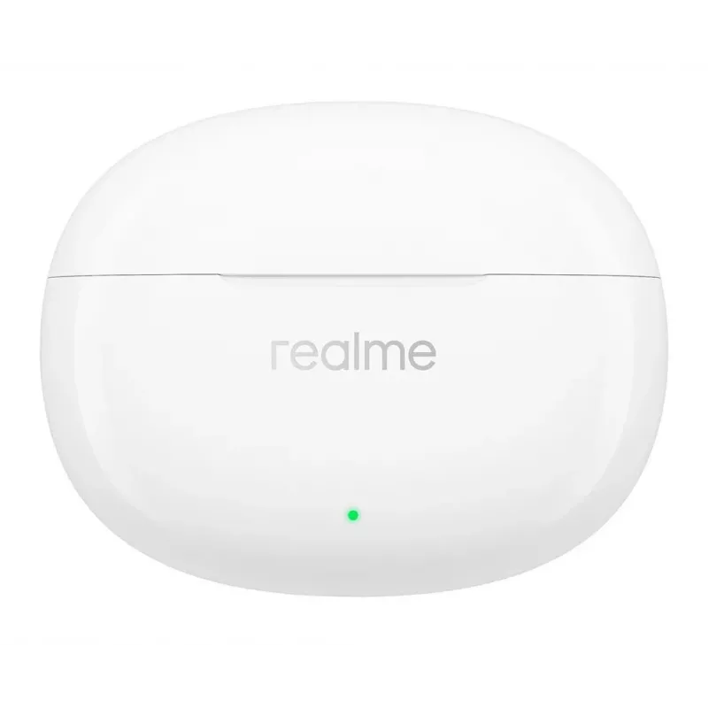 realme Buds T110 True Wireless Ohrhörer mit 38h Akku, AI ENC, IPX5, Bluetooth 5.4, 10mm Bass-Treiber, USB-C Schnellladung, Low-Latency-Modus, Smart Touch, Weiß