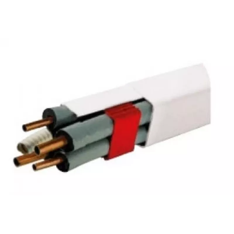 IVENSIS IPDT80 Weißer PVC-Kabelkanal 80x60mm 2m