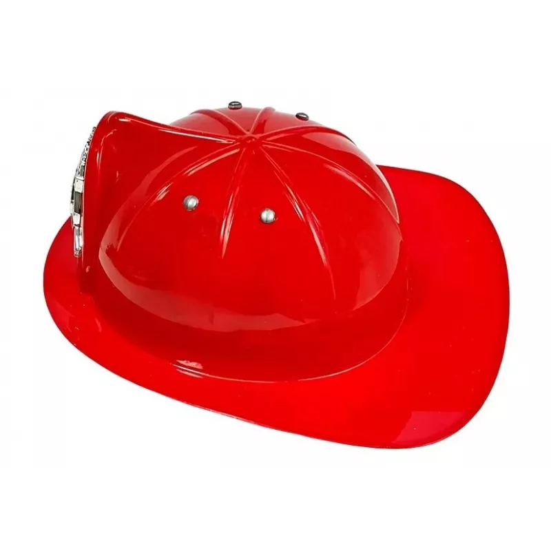 LEAN TOYS Feuerwehr-Set Helm Feuerlöscher Axt Maske Brechstange