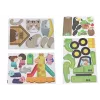 LEAN TOYS 3D-Konstruktionspuzzle-Bausteine DIY Dinosaurier Zerlegungsbohrer