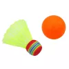 LEAN TOYS Kinder-Badmintonschläger Tiere Gelb Pink