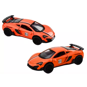 LEAN TOYS Sportwagen 1:32 Friction Drive Orange