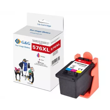 G&G Patr. Canon CL-576XL XXL Füllmenge: 13,5ml color/400 S.