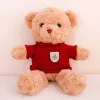 LEAN TOYS Plüsch-Maskottchen Kuscheltier Teddybär Beiger Roter Pullover 40cm