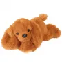LEAN TOYS Plüsch-Cocker-Spaniel-Hund mit gewichteten Pfoten Braun 30 cm