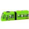 LEAN TOYS City Metro Straßenbahn mit Türen, Licht und Sound, Grün 1:16