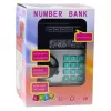 LEAN TOYS ATM-Safe-Sparschwein mit Licht, Sound und PIN-Code – Schwarz