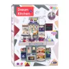 LEAN TOYS Kinderküche Spielküche mit Wasser, Dampf, Licht und Sound, 33 Zubehörteile, Mehrfarbig