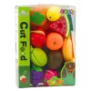 LEAN TOYS Obst-Schneideset mit Brett und Messer, pädagogisches Zubehör für Kinder