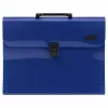 LEAN Akkordeon-Organizer für Dokumente, 13 Fächer, Blau, A4