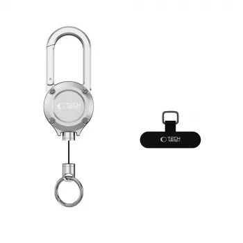 TECH-PROTECT ATH02 Urbanloop Diebstahlschutz-Halter für AirTag Silber