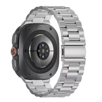 TECH-PROTECT Edelstahl-Gliederarmband für Samsung Galaxy Watch Ultra 1 / 2 (47mm) - Silber