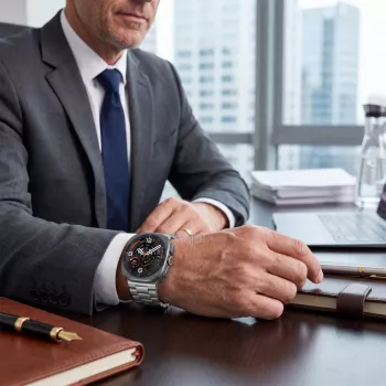 TECH-PROTECT Edelstahl-Gliederarmband für Samsung Galaxy Watch Ultra 1 / 2 (47mm) - Silber